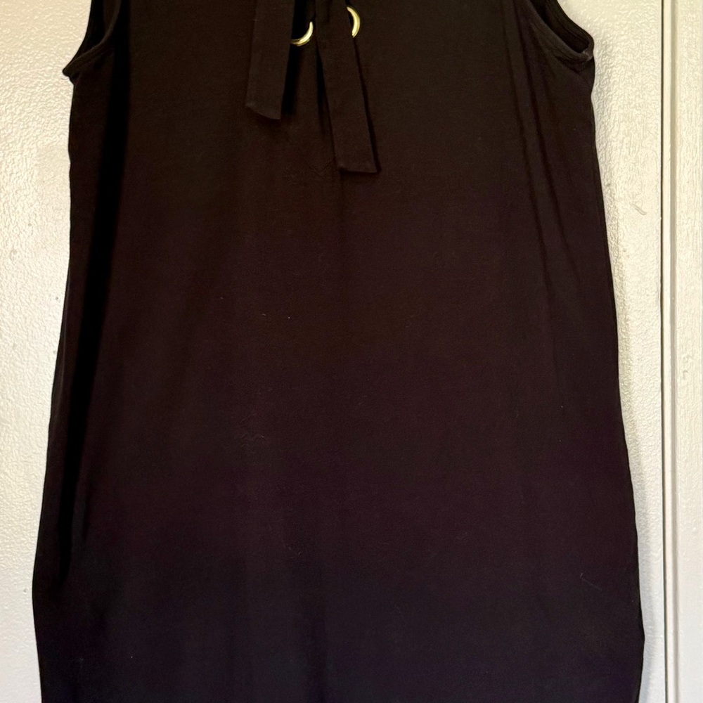 Michael Kors Black Sleeveless Dress